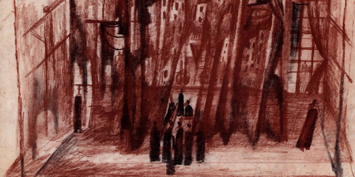 Эскиз декораций к спектаклю «Отверженные», художник Станислав Бенедиктов (Фото: архив РАМТ)