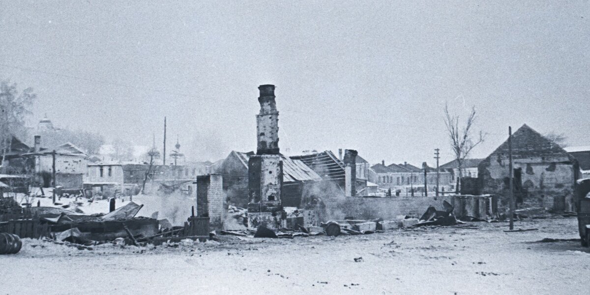 Старица, 1942 г. (Фото: Борис Вдовенко)