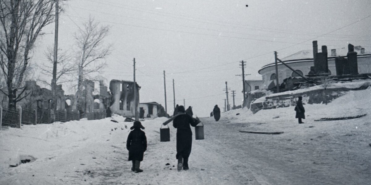 Старица, 1942 г. (Фото: Борис Вдовенко)